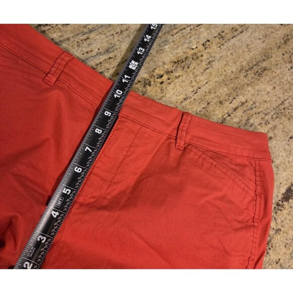 Lot of 2 Old Navy Size 12 Salmon Color Pepper Tamarind Pixie Chino - Picture 4 of 16